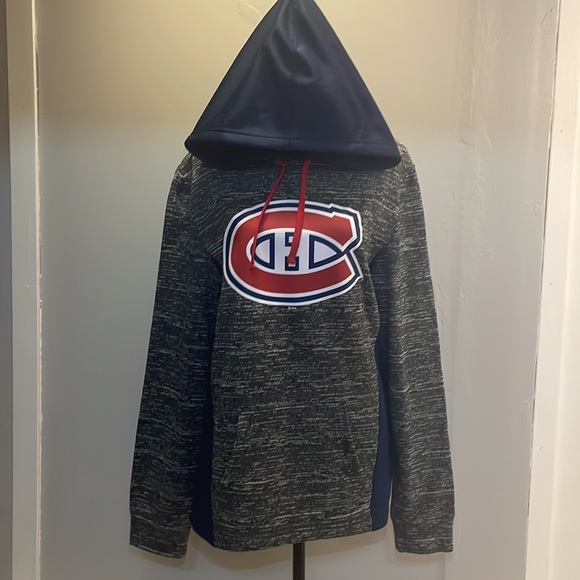 NHL Fanatics Montreal Canadiens Pullover Hoodie/Size S Men’s Sweater $94 NWOT - Picture 2 of 14
